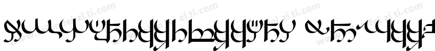 LTRCondensedNo4 Grade1字体字体转换
